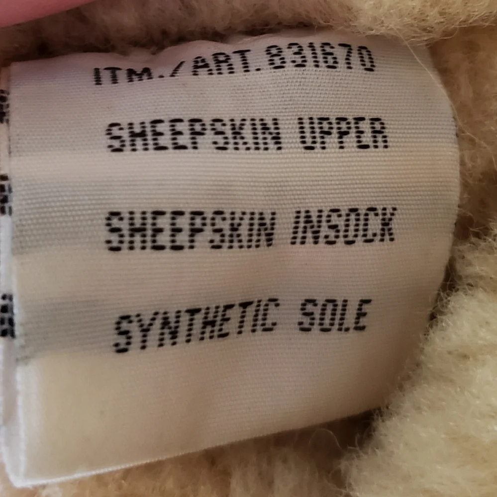Sheepskin Women's Boots Size 6